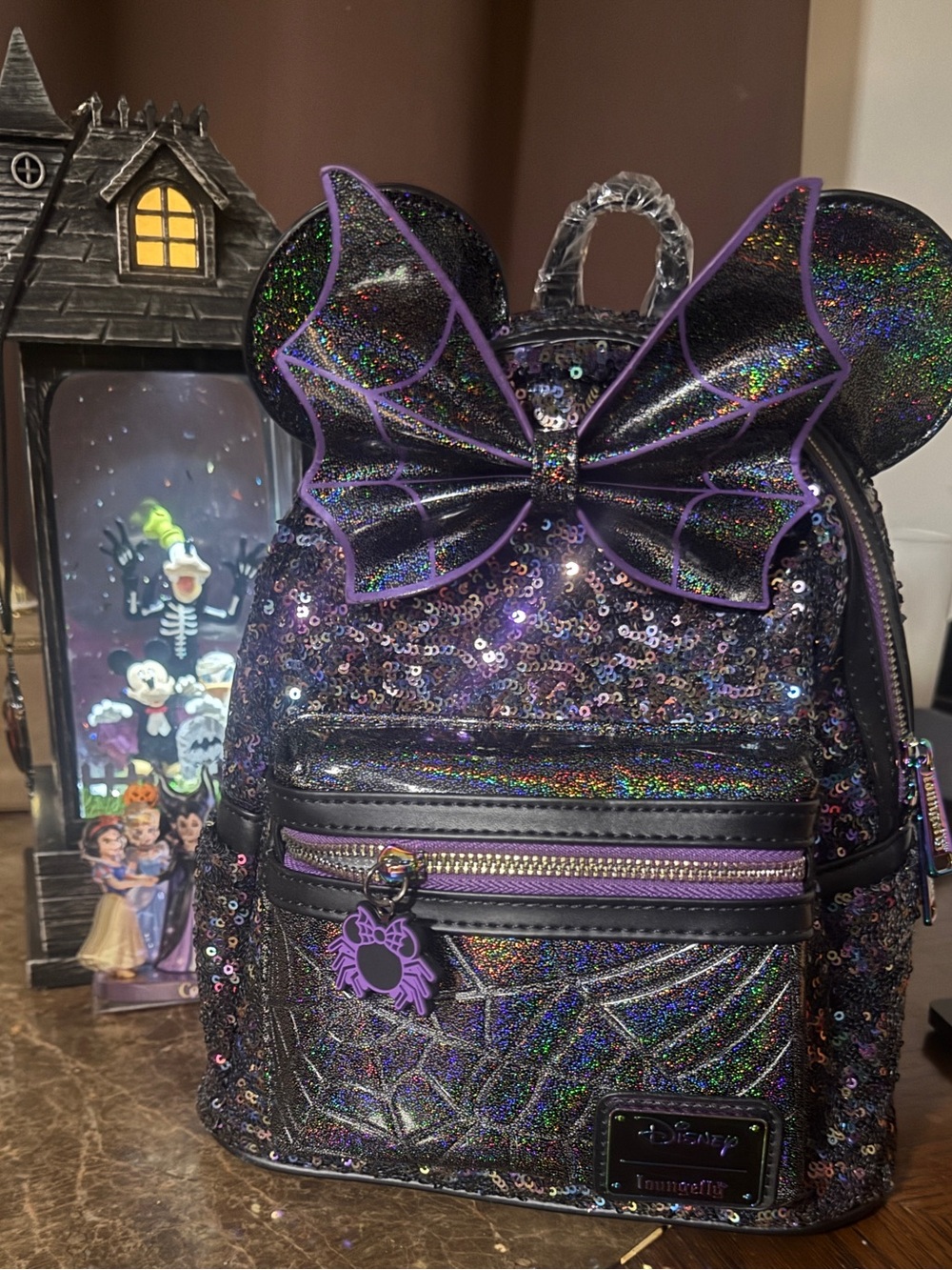 Disney Loungefly Sequin Mini Backpack